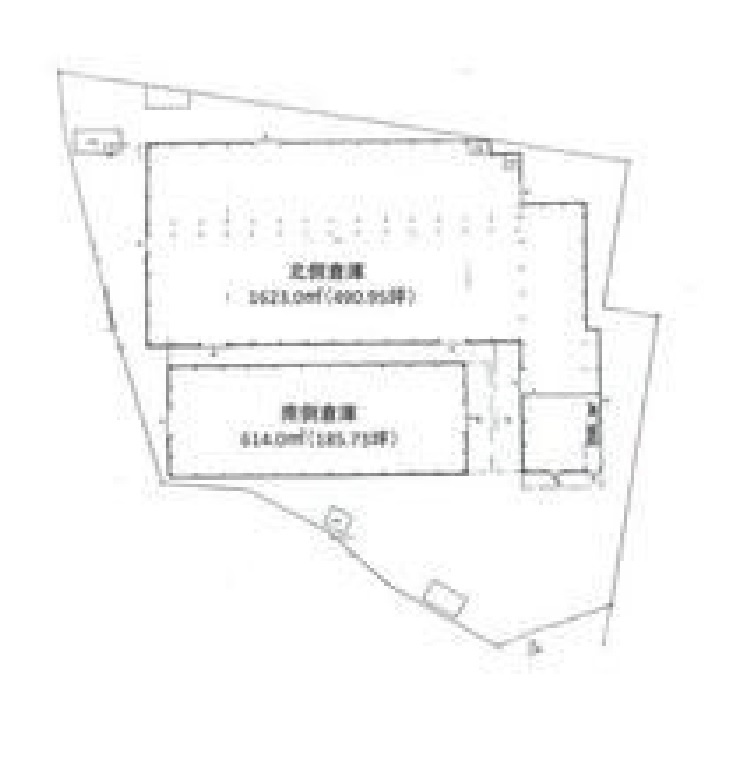 貸倉庫　桜川犬田の間取り