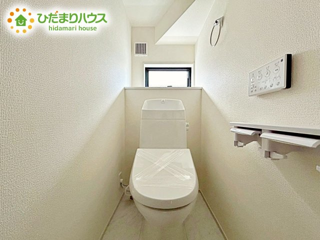 【トイレ】 | ひたちなか高場10期　新築戸建 | トイレは1F、2F共に完備！取り合いになることがありませんね(^^)/