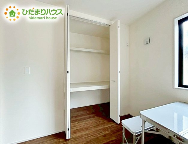 【収納】 | ひたちなか高場10期　新築戸建 | リビングに隣接した洋室は収納もしっかりと確保されています！