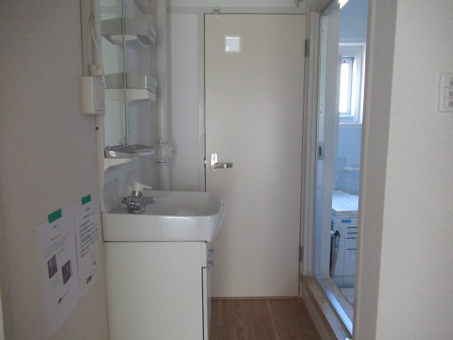 上高丸３Ｋの洗面所|忙しい朝には欠かせない洗面所です