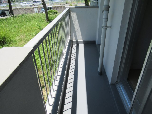 上高丸３Ｋのバルコニー|落ち着いた時間を過ごせるバルコニーです