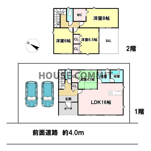 八街に第１７　新築3号棟の間取り