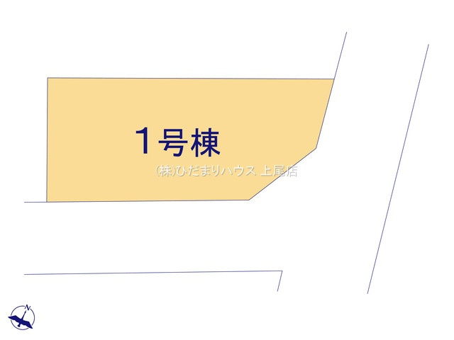 北区大成町4丁目　新築戸建　ブルーミング01の区画図