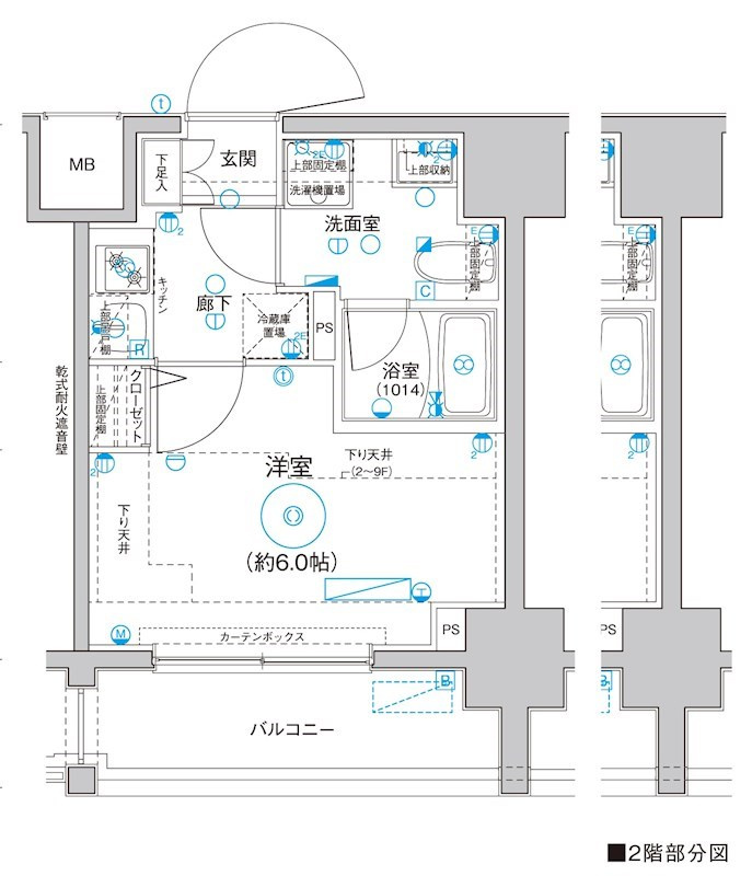 Le'a MARKS横濱の間取り