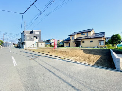 【外観】 | 湘南台駅 藤沢市遠藤／建築条件なし売地２区画の旧区画整理地内-52-23- | 陽当たり良好、朝の目覚めから陽を浴びる健康的な物件です。ご希望のハウスメーカーで理想の家を建築、想い描いたマイホーム・住まいづくりを実現させてください♪