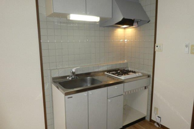 【キッチン】 | ライフシティ林 | 2口ガスコンロ付きシステムキッチン