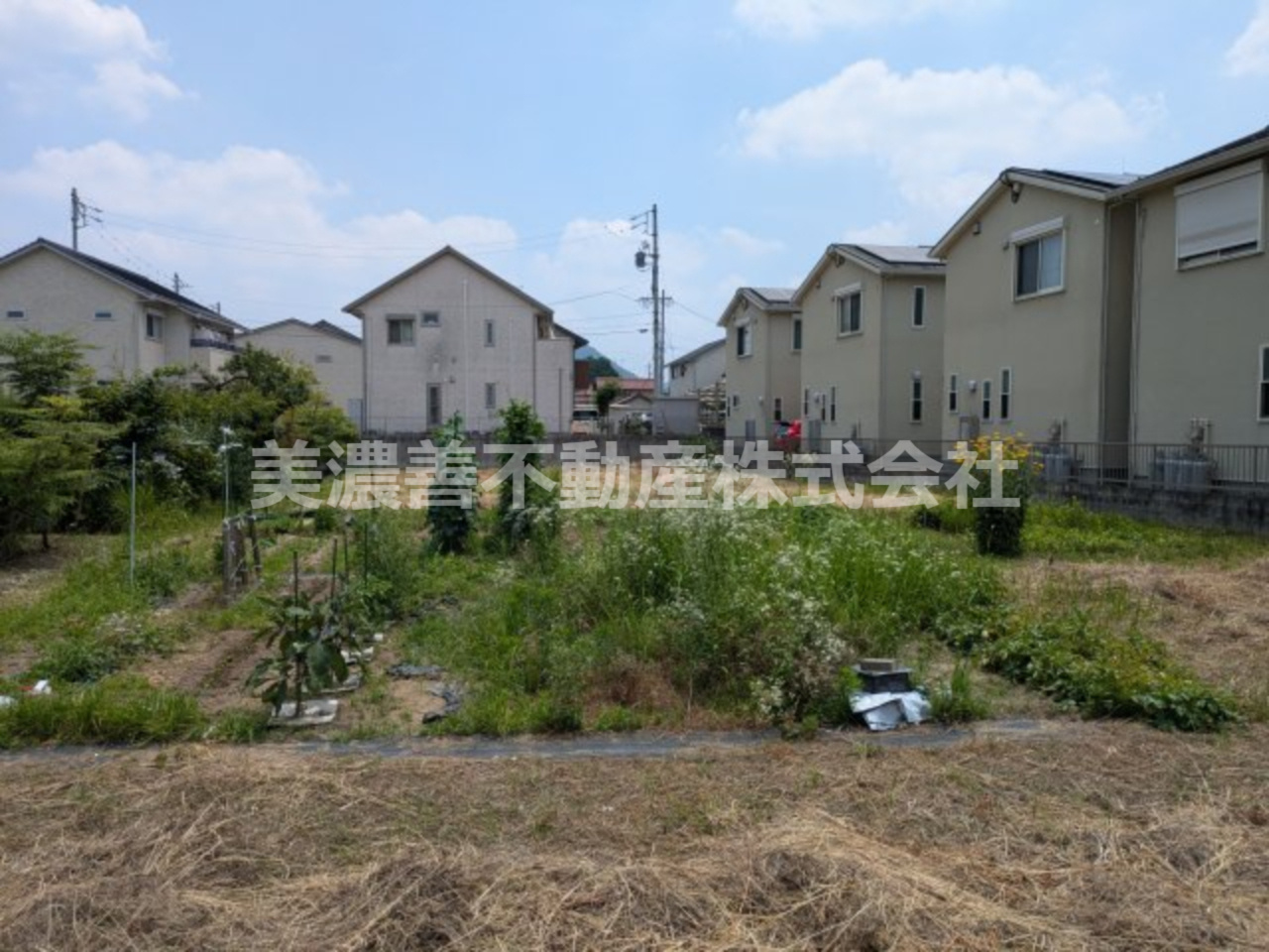 ６５５９４　岐阜市長良土地の外観