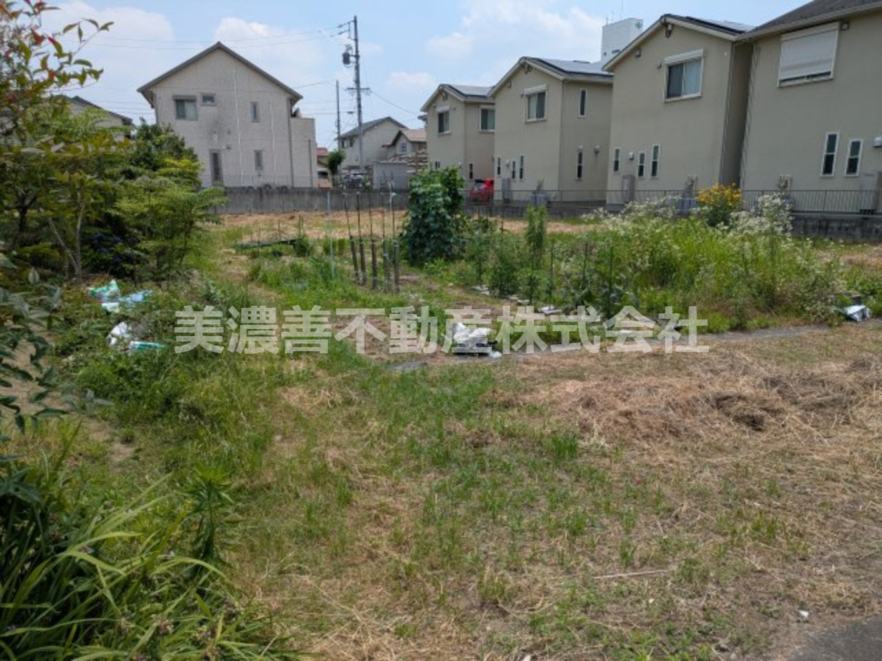 ６５５９４　岐阜市長良土地の外観