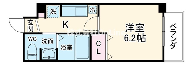 【間取り】 | プレサンスNEO長堂アウローラ