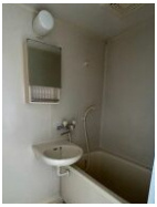 ハイツアイカ松本の洗面所