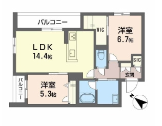 【間取り】 | メゾン　パルク