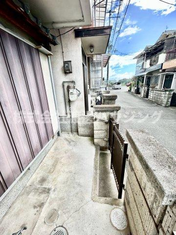 横小路町1丁目一戸建の庭|1階専用庭