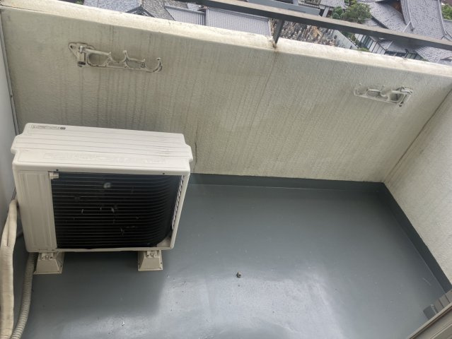 プラザ出水通のバルコニー