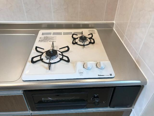 ベル・フランシーズのキッチン|ガスコンロ
