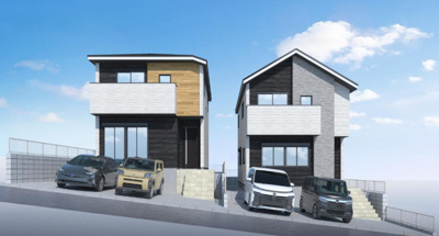 【外観パース】 | 福岡県筑紫野市二日市北6丁目