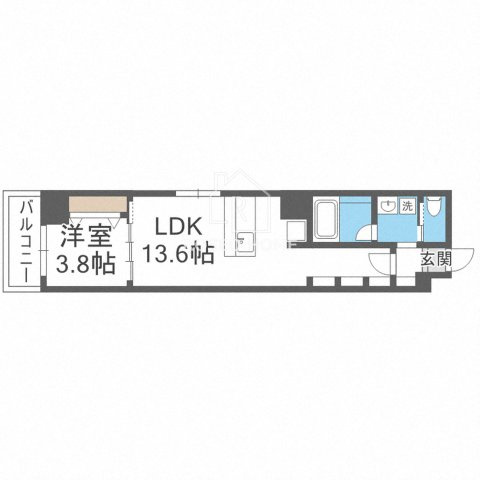 エムヒルズ本町東の間取り
