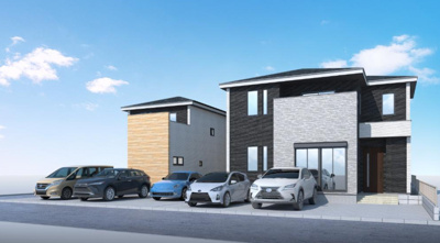 【外観パース】 | 福岡県宗像市東郷6丁目