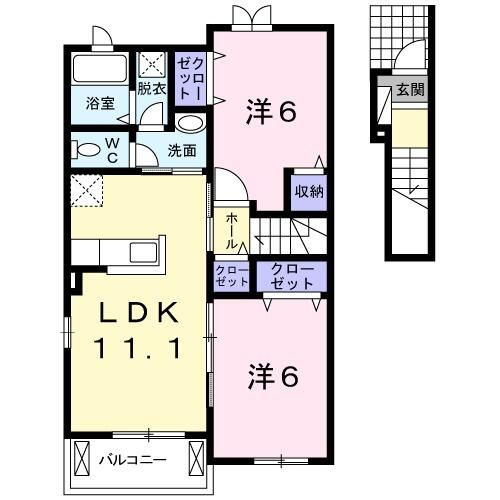 【間取り】 | グランデエリアールⅡ