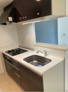 【キッチン】 | ユーノ新宿柏木 | システムキッチン。