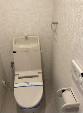 【トイレ】 | ユーノ新宿柏木 | 温水洗浄便座。