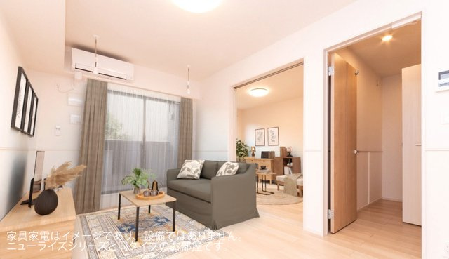 シャルフ　赤江　Ⅱの居間・リビング|居室・リビング