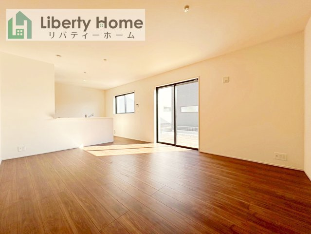 第1常総市東野原　新築戸建　1号棟の居間・リビング