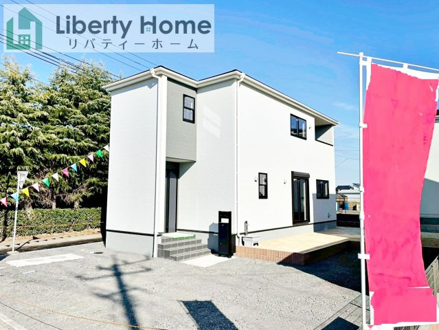 第1常総市東野原　新築戸建　1号棟の外観