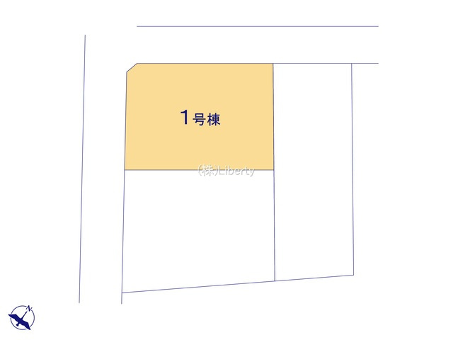 第1常総市東野原　新築戸建　1号棟の駐車場