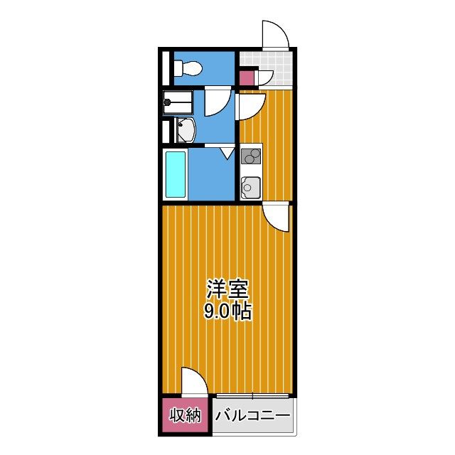 レオネクストふみつきの間取り