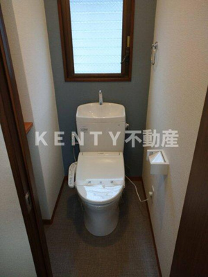 【トイレ】 | コーポ本間 | コンパクトで使いやすいトイレです