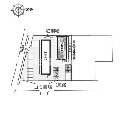 【駐車場】 | レオパレスラピート