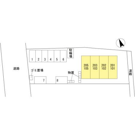 メゾン ド リオの区画図