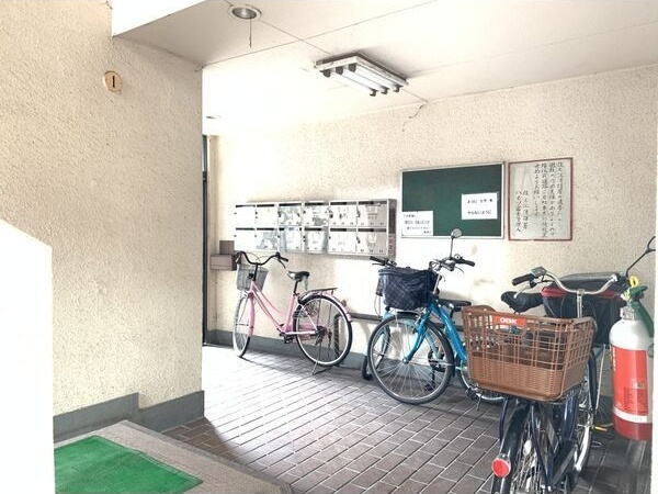 ハイツ富士のエントランス