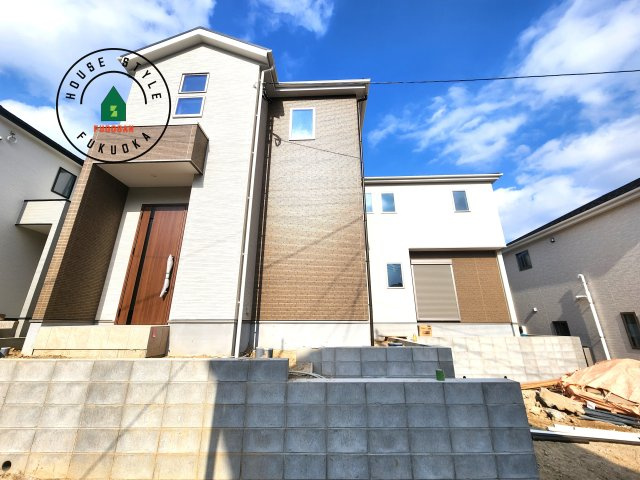 福岡市城南区友丘4丁目第1-3棟（2号棟）の外観：施工例|デザイン性のある外観です。