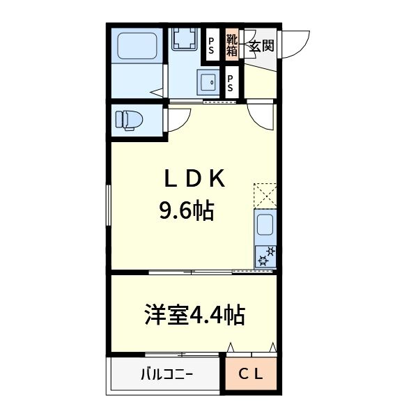 EIJU Koyamaの間取り
