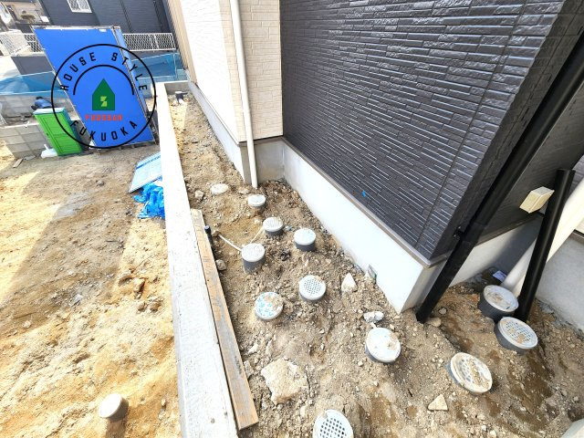 福岡市城南区友丘4丁目第1-3棟（3号棟）の庭|お庭で自由な時間を過ごせます。