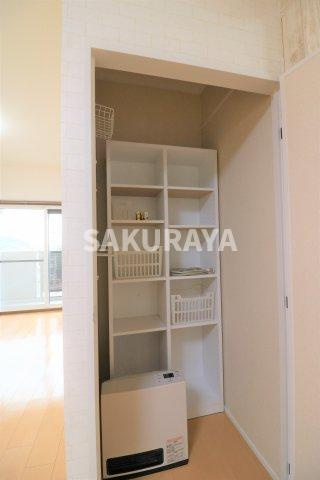 パークサイドヒルズの収納|現況と異なる場合がございます。