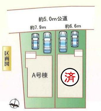 【今からご案内可能】知多郡東浦町森岡 全2棟 A号棟の区画図|事前予約にて現地ご見学いただけます！お気軽にお問い合わせください♪
■株式会社　セキュアハウス■
住宅ローンに強く、知識、経験豊富なスタッフ在籍
お客様に寄り添い、ご成約後もサポート致します