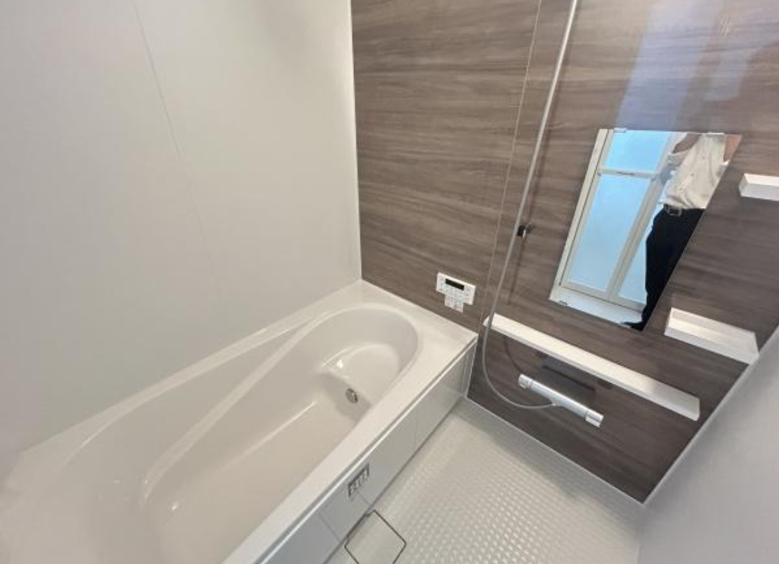 【新築戸建】向日市鶏冠井町沢ノ西「西向日駅」4LDKの浴室