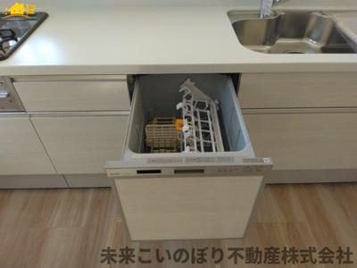 【設備】 | LIGARE蓮田市緑町13期　1号棟 | 家事の時間を短縮できるビルトイン食器洗浄機付き！