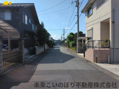 【前面道路含む現地写真】 | LIGARE蓮田市緑町13期　1号棟 | 前面道路含む現地写真です