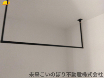 【設備】 | LIGARE蓮田市緑町13期　1号棟 | 室内物干し