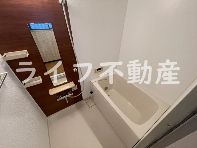 メゾン大和枚岡の浴室|ゆったり過ごせるお風呂です