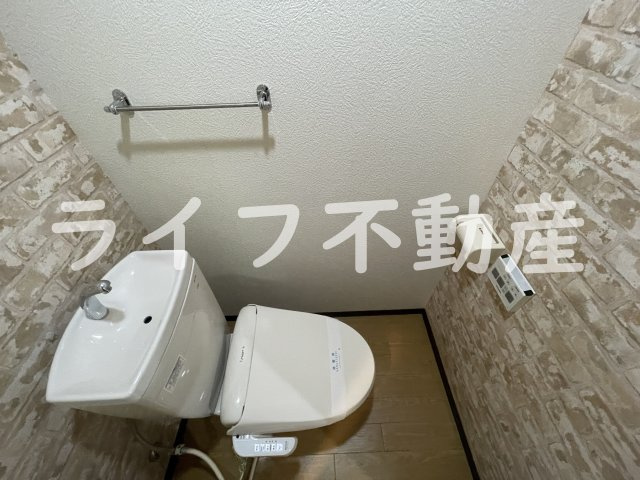 メゾン大和枚岡のトイレ|トイレもきれいです
