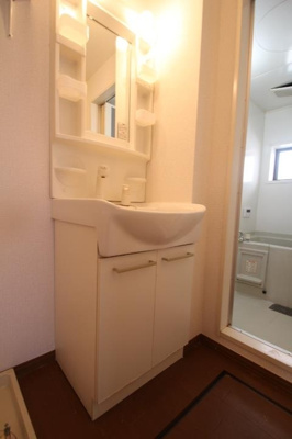 【洗面所】 | パークハイム皿山 C棟 | 洗髪洗面化粧台