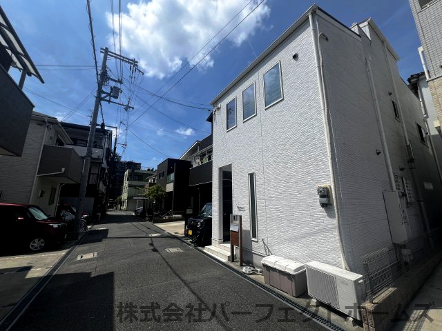 門真市大池町戸建の前面道路含む現地写真|前面道路含む現地写真です