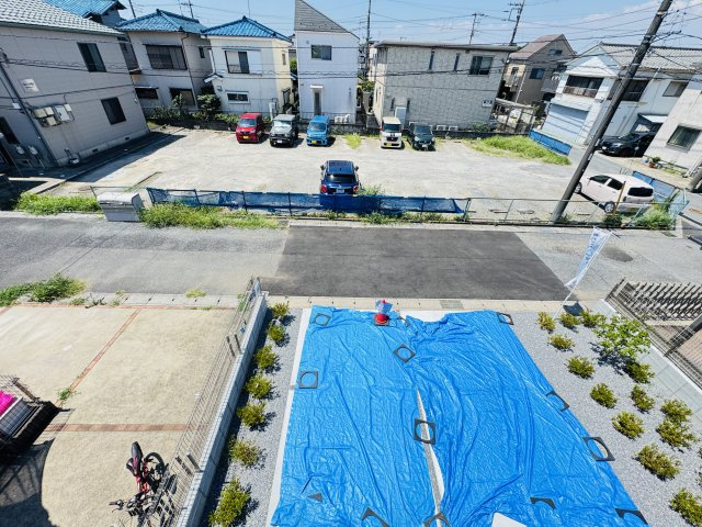 市川市中国分５丁目新築戸建（中国分6期）の展望|バルコニーより道路側眺望