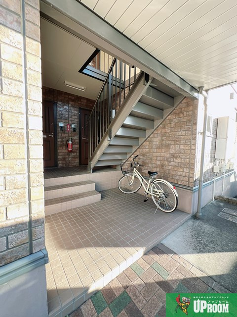 メルベーユ・ボヌールD棟のエントランス