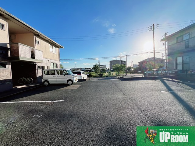 メルベーユ・ボヌールD棟の駐車場