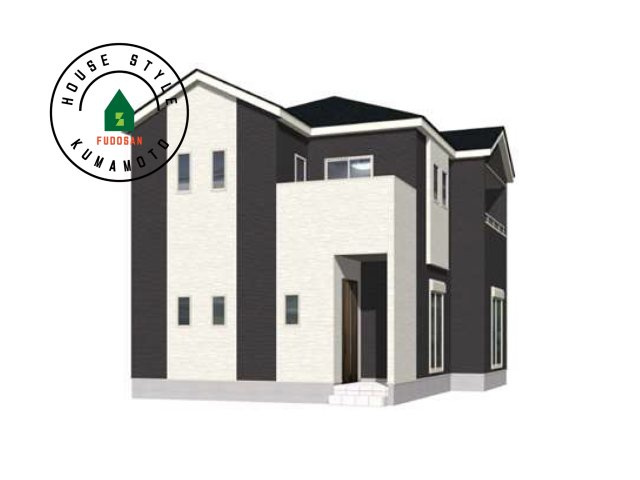 熊本市東区月出2丁目第1-2棟(1号棟)の完成予想図|外観も気になるポイント